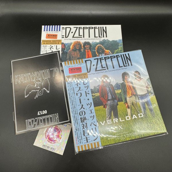 Photo5: LED ZEPPELIN - OVERLOAD “Knebworth 1979” 3CD BOX THE REAL SOUNDBOARD [EMPRESS VALLEY] (5)