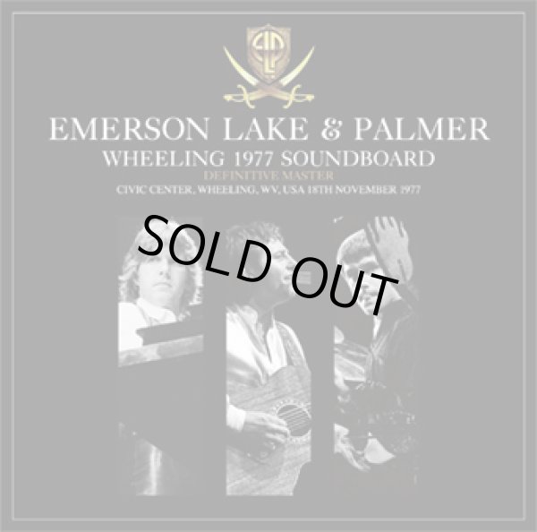 Photo1: EMERSON, LAKE & PALMER - WHEELING 1977 SOUNDBOARD: DEFINITIVE MASTER 2CD [Virtuoso 508/509] ★★★STOCK ITEM / HOT FALL SALE★★★ (1)