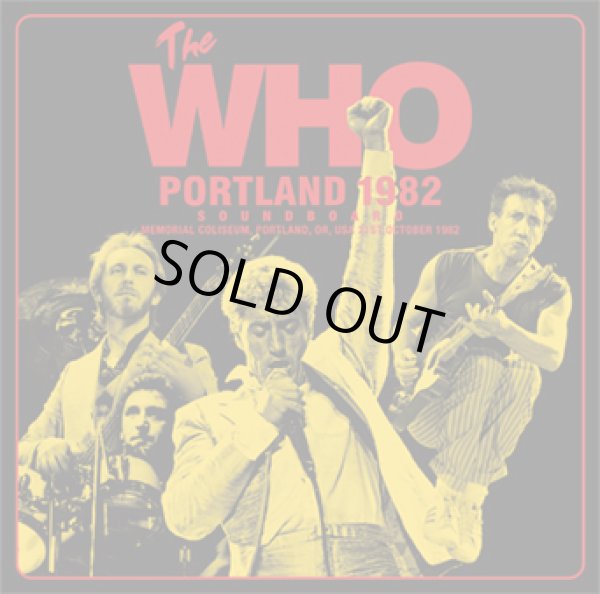 Photo1: THE WHO - PORTLAND 1982 SOUNDBOARD 2CD [Wardour-585] ★★★STOCK ITEM / HOT SPRING SALE★★★ (1)
