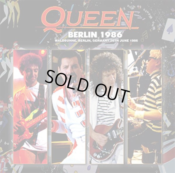 Photo1: QUEEN - BERLIN 1986 2CD [Wardour-191] ★★★STOCK ITEM / OUT OF PRINT / HOT SPRING SALE★★★ (1)