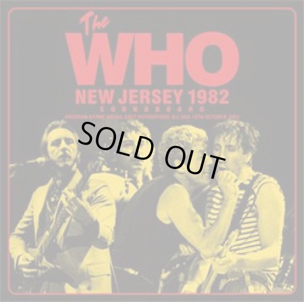 Photo1: THE WHO - NEW JERSEY 1982 SOUNDBOARD 2CD [Wardour-579] ★★★STOCK ITEM / HOT SPRING SALE★★★ (1)