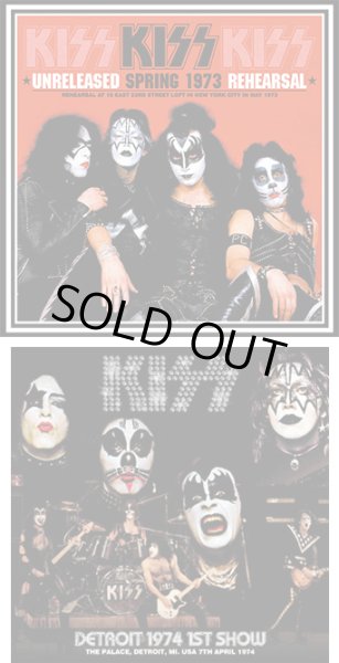 Photo2: KISS - UNRELEASED SPRING 1973 REHEARSAL CD  plus Bonus CDR "DETROIT 1974 1ST SHOW"[ZODIAC 059] ★★★STOCK ITEM / HOT WINTER SALE★★★ (2)