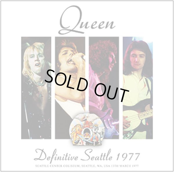 Photo1: QUEEN - DEFINITIVE SEATTLE 1977 2CD [Wardour-322] ★★★STOCK ITEM / HOT SPRING SALE★★★ (1)