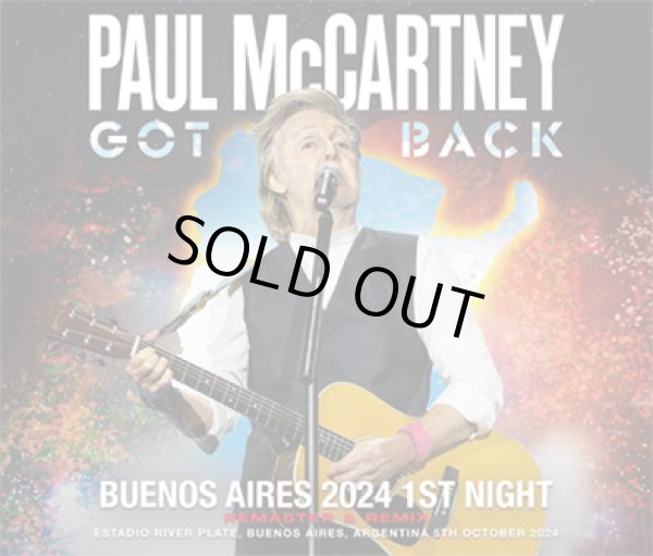 Photo1: PAUL McCARTNEY - BUENOS AIRES 2024 1ST NIGHT: REMASTER & REMIX 3CD [Merseyside 013] ★★★STOCK ITEM / HOT SPRING SALE★★★ (1)