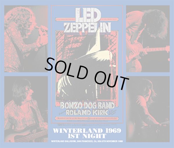 Photo1: LED ZEPPELIN - WINTERLAND 1969 1ST NIGHT 4CD  ★★★STOCK ITEM / HOT WINTER SALE★★★ (1)