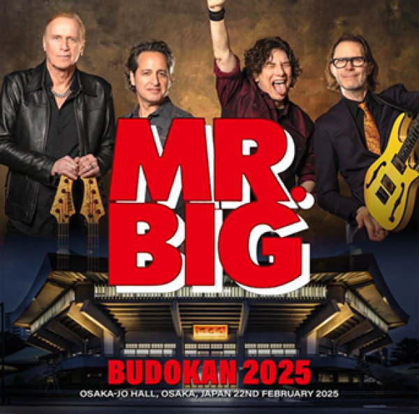 Photo1: MR. BIG - BUDOKAN 2025 2CDR [Shades 2193] (1)