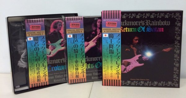 Photo9: RAINBOW - RETURN OF SATAN 7CD (6CD + BONUS CD) LIMITED EDITION [EMPRESS VALLEY] ★★★STOCK ITEM / OUT OF PRINT / VERY RARE★★★ (9)