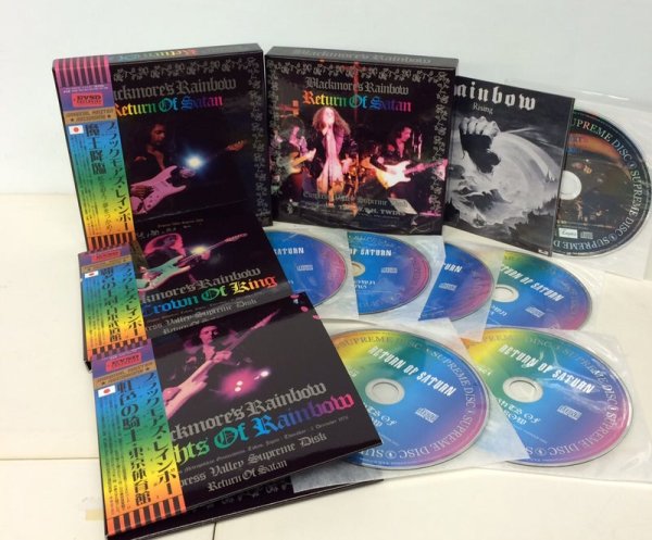 Photo10: RAINBOW - RETURN OF SATAN 7CD (6CD + BONUS CD) LIMITED EDITION [EMPRESS VALLEY] ★★★STOCK ITEM / OUT OF PRINT / VERY RARE★★★ (10)