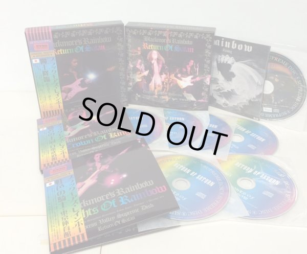 Photo10: RAINBOW - RETURN OF SATAN 7CD (6CD + BONUS CD) LIMITED EDITION [EMPRESS VALLEY] ★★★STOCK ITEM / OUT OF PRINT / VERY RARE★★★ (10)