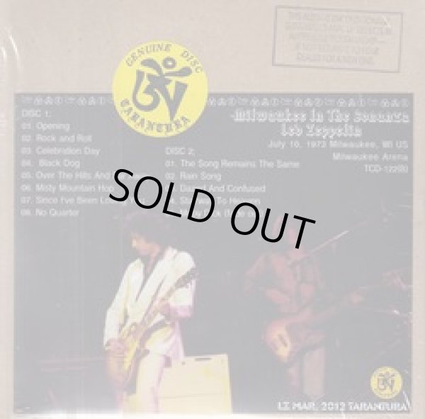 Photo2: LED ZEPPELIN - MILWAUKEE IN THE BONANZA 2CD VERSION B [TARANTURA] ★★★STOCK ITEM / RARE OUT OF PRINT / 1ST EDITION★★★ (2)