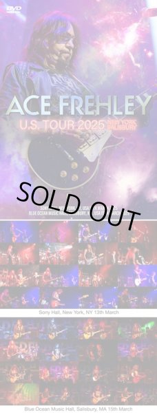 Photo1: ACE FREHLEY - U.S. TOUR 2025: NEW YORK & SALISBURY 2DVDR [Shades 2203]  ★★★STOCK ITEM / HOT SPRING SALE★★★ (1)