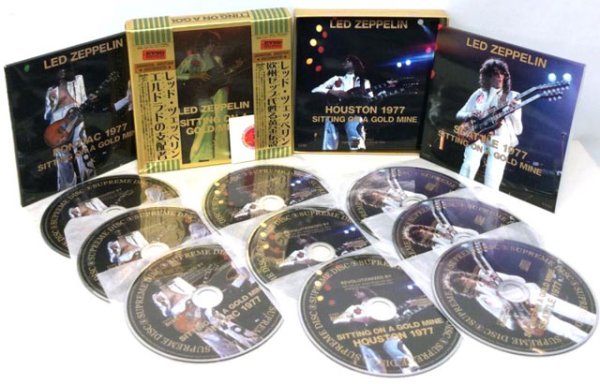Photo2:  LED ZEPPELIN - SITTING ON A GOLD MINE 9CD BOX LIMITED 50 COPIES ONLY [EMPRESS VALLEY] ONLY A FEW  (2)
