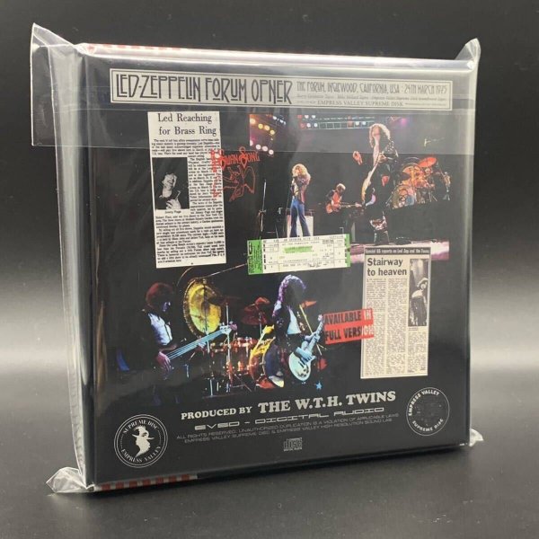 Photo3: LED ZEPPELIN - FORUM OPENER TYPE A 9CD BOX  [EMPRESS VALLEY] WITH ACRYLIC STAND (3)