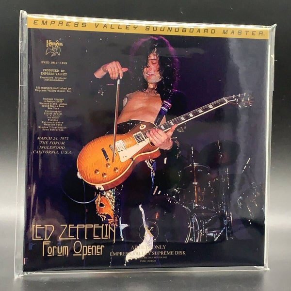 Photo4: LED ZEPPELIN - FORUM OPENER TYPE A 9CD BOX  [EMPRESS VALLEY] WITH ACRYLIC STAND (4)