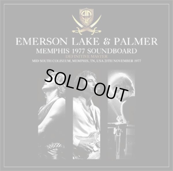 Photo1: EMERSON, LAKE & PALMER - MEMPHIS 1977 SOUNDBOARD: DEFINITIVE MASTER 2CD [Virtuoso 510/511] ★★★STOCK ITEM / HOT FALL SALE★★★ (1)