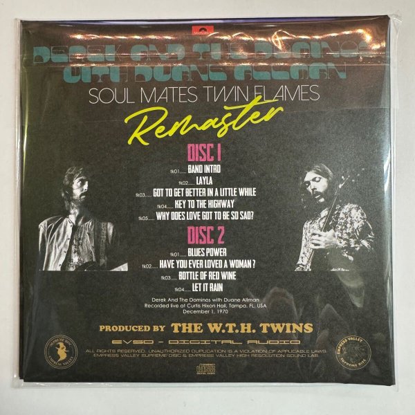 Photo2: DEREK & THE DOMINOS - SOUL MATES TWIN FLAMES REMASTER 2CD [EMPRESS VALLEY] (2)