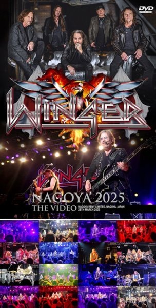 Photo1: WINGER - NAGOYA 2025 THE VIDEO DVDR [Shades 2217] (1)