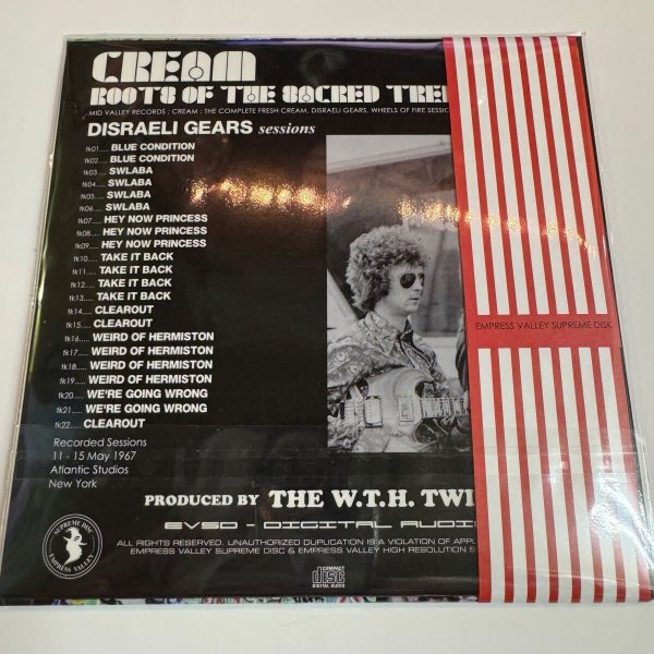 Photo5: CREAM - ROOTS OF THE SACRED TREE "Origin of the Sacred Tree" 5CD BOX [EMPRESS VALLEY]  Pro Use Only!!! Very Few ! (5)