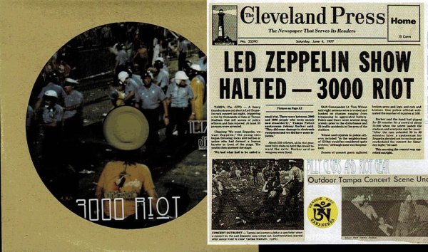 Photo3: LED ZEPPELIN - BILLY CLUBS AND RIOT GEAR CD [TARANTURA] ★★★STOCK ITEM / OUT OF PRINT / VERY RARE★★★ (3)