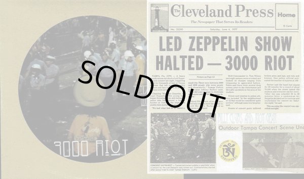 Photo3: LED ZEPPELIN - BILLY CLUBS AND RIOT GEAR CD [TARANTURA] ★★★STOCK ITEM / OUT OF PRINT / VERY RARE★★★ (3)