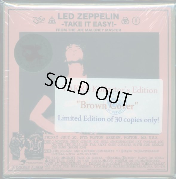 Photo1: LED ZEPPELIN - TAKE IT EASY! 2CD TAKRL Brown edition LIMITED 30 COPIES ONLY!!! [TARANTURA] ★★★STOCK ITEM / RARE OUT OF PRINT / LIMITED 30★★★ (1)