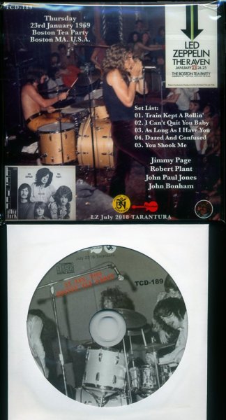 Photo2: LED ZEPPELIN - MAD HATTER TEA PARTY CD [TARANTURA] ★★★STOCK ITEM / OUT OF PRINT / VERY RARE★★★ (2)