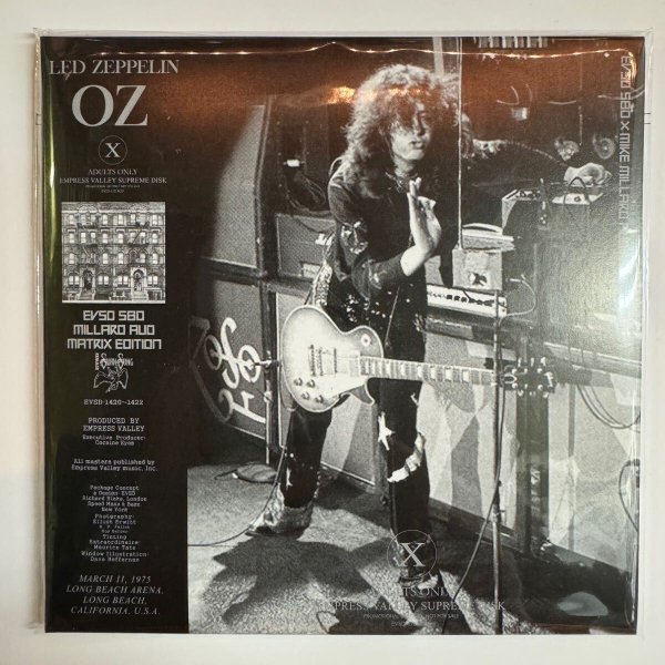 Photo1: LED ZEPPELIN - OZ MATRIX 3CD SBD X AUD MIKE MILLARD MIX  [EMPRESS VALLEY] ★★★STOCK ITEM / OUT OF PRINT★★★ (1)
