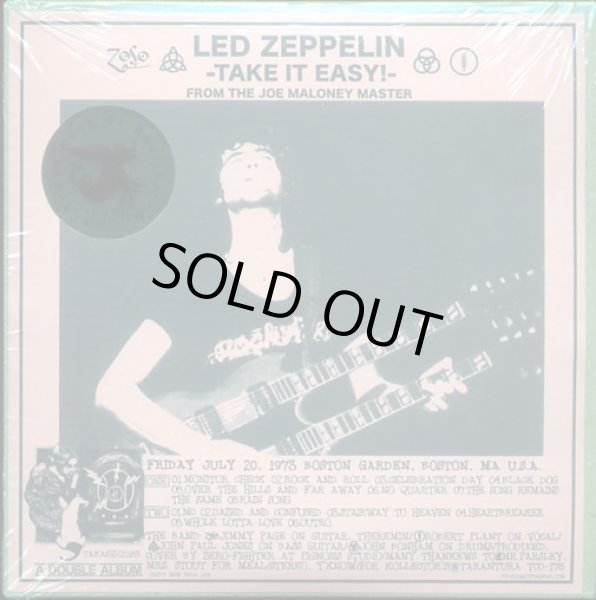 Photo3: LED ZEPPELIN - TAKE IT EASY! 2CD TAKRL Brown edition LIMITED 30 COPIES ONLY!!! [TARANTURA] ★★★STOCK ITEM / RARE OUT OF PRINT / LIMITED 30★★★ (3)