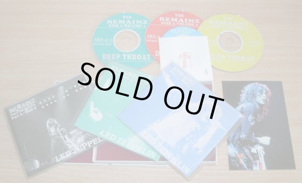 Photo9: LED ZEPPELIN - THE REMAINZ 4CD LIMITED 30 COPIES ONLY [AKASHIC / TARANTURA] ★★★STOCK ITEM / OUT OF PRINT / VERY RARE★★★ (9)