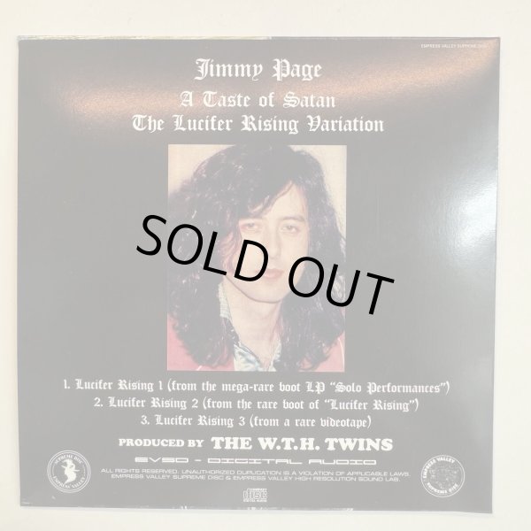 Photo4: JIMMY PAGE - A TASTE OF SATAN - THE LUCIFER RISING VARIATION "LIGHT BRINGER" CD [EMPRESS VALLEY]  (4)
