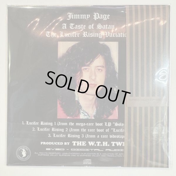 Photo3: JIMMY PAGE - A TASTE OF SATAN - THE LUCIFER RISING VARIATION "LIGHT BRINGER" CD [EMPRESS VALLEY]  (3)