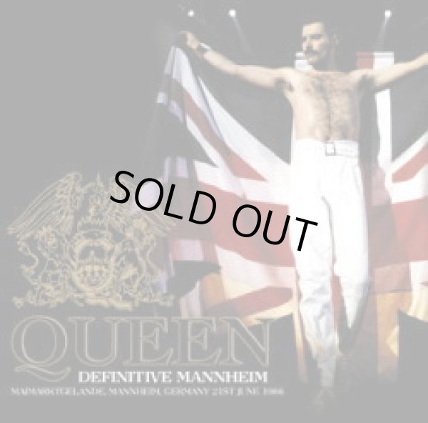 Photo1: QUEEN - DEFINITIVE MANNHEIM 2CD [Wardour-100] ★★★STOCK ITEM / HOT SPRING SALE★★★ (1)