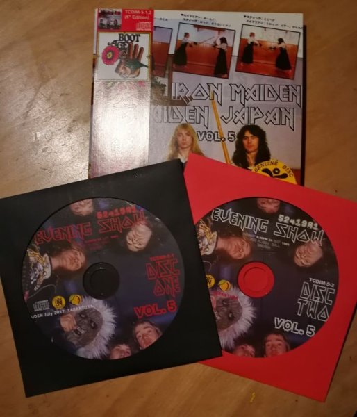 Photo3: IRON MAIDEN -  MAIDEN JAPAN VOL.5 2CD [TARANTURA] ★★★STOCK ITEM / OUT OF PRINT / VERY RARE★★★ (3)