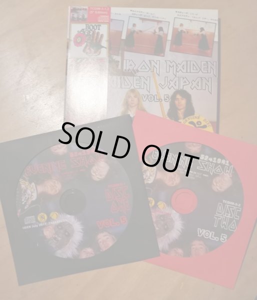 Photo3: IRON MAIDEN -  MAIDEN JAPAN VOL.5 2CD [TARANTURA] ★★★STOCK ITEM / OUT OF PRINT / VERY RARE★★★ (3)