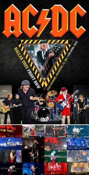 Photo1: AC/DC - DALLAS 2024: FRONT ROW DVDR [Shades 2230] (1)