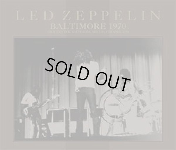 Photo1: LED ZEPPELIN - BALTIMORE 1970 4CD ★★★STOCK ITEM / HOT SPRING SALE★★★ (1)