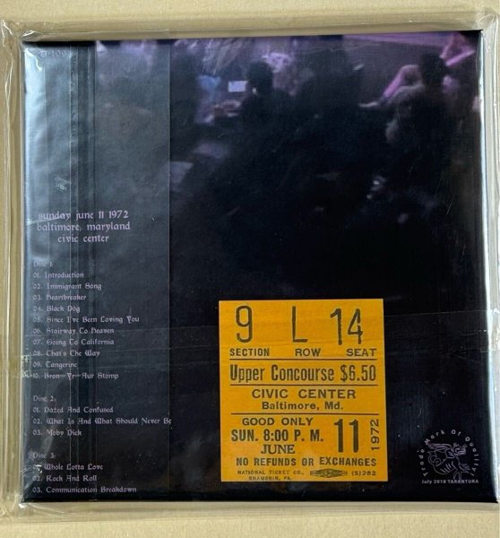 Photo2: LED ZEPPELIN - TRIANGLE OF LOVE 3CD [TARANTURA] ★★★STOCK ITEM / OUT OF PRINT / VERY RARE★★★ (2)