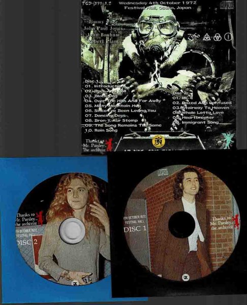 Photo2: LED ZEPPELIN - THE SPIRIT OF ZERO-FIGHTER 2CD OBI B LIMITED 50 COPIES ONLY!!! [TARANTURA] ★★★STOCK ITEM / OUT OF PRINT / VERY RARE / LAST ONE★★★ (2)
