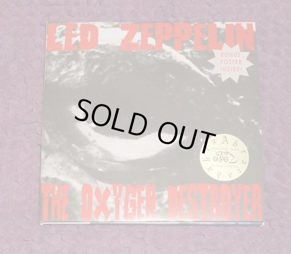 Photo1: LED ZEPPELIN - THE OXYGEN DESTROYER 3CD WITH POSTER [TARANTURA] ★★★STOCK ITEM / OUT OF PRINT / VERY RARE★★★ (1)
