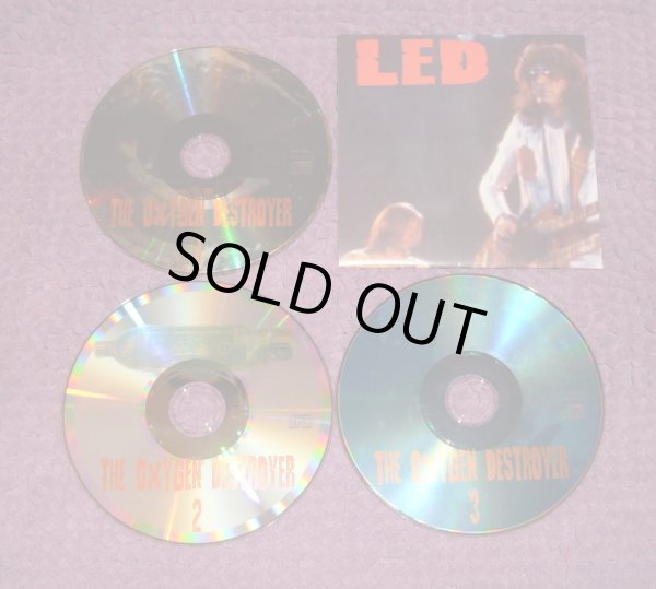 Photo3: LED ZEPPELIN - THE OXYGEN DESTROYER 3CD WITH POSTER [TARANTURA] ★★★STOCK ITEM / OUT OF PRINT / VERY RARE★★★ (3)