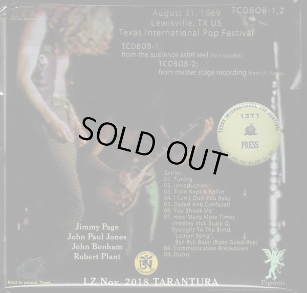 Photo2: LED ZEPPELIN - PLAYS PURE BOB! 2CD WITH BOOKLET  [TARANTURA] ★★★STOCK ITEM / OUT OF PRINT / VERY RARE★★★ (2)