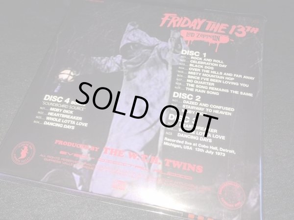 Photo2: LED ZEPPELIN - FRIDAY THE 13TH 3CD + CD LIMITED 100 COPIES ONLY [EMPRESS VALLEY] ★★★STOCK ITEM / OUT OF PRINT★★★ (2)