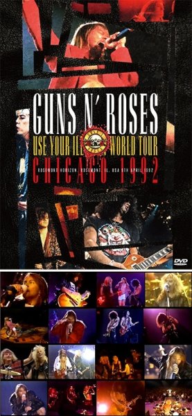 Photo1: GUNS N' ROSES - CHICAGO 1992 2DVDR (1)