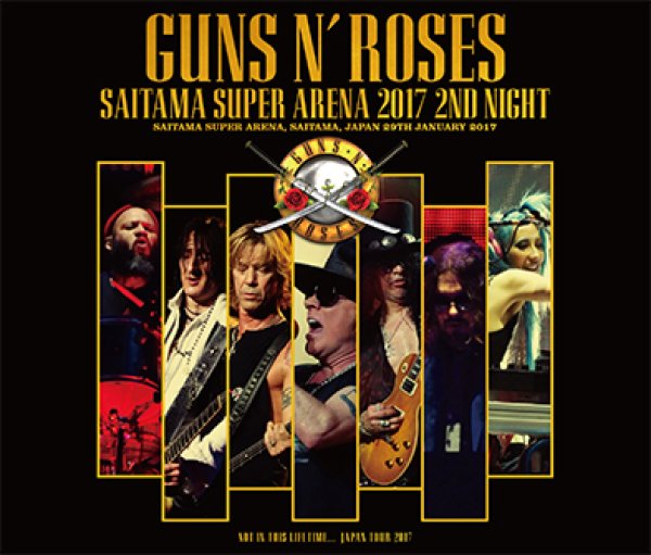 Photo1: GUNS N' ROSES - SAITAMA SUPER ARENA 2017 2ND NIGHT 3CDR [Shades 2236] (1)