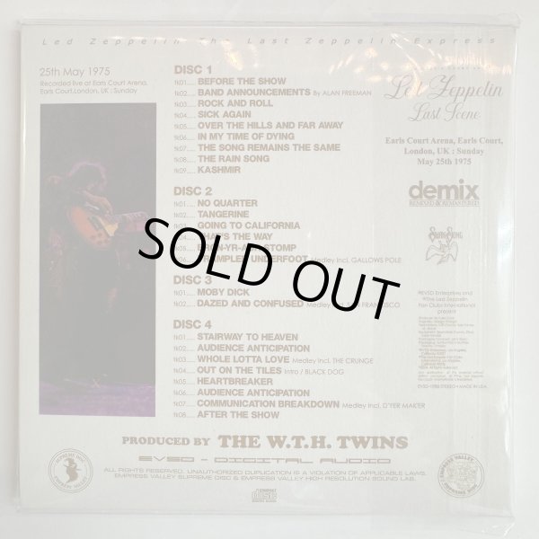 Photo7: LED ZEPPELIN - EARL'S COURT 1975 Demix "Golden Dawn" 8CD BOX SET COLLECTOR'S EDITION [EMPRESS VALLEY] Special Promo Edition (7)