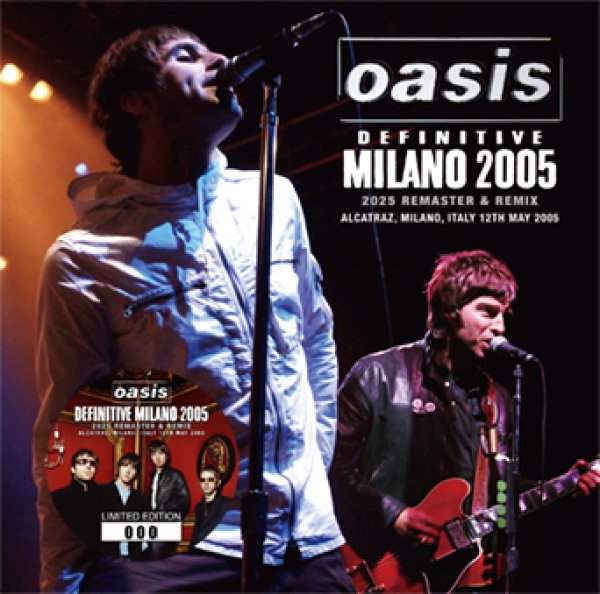 Photo1: OASIS - DEFINITIVE MILANO 2005: 2025 REMASTER & REMIX 2CD [Wardour-670] (1)