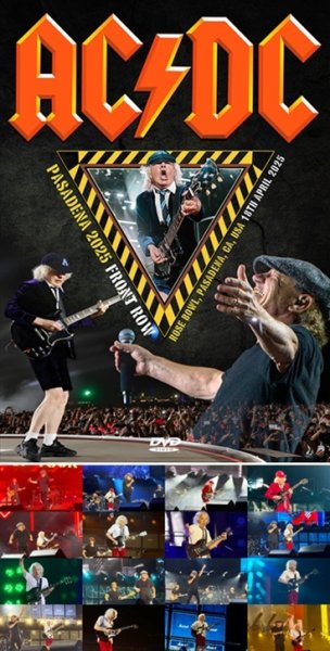 Photo1: AC/DC - PASADENA 2025: FRONT ROW DVDR [Shades 2231] (1)
