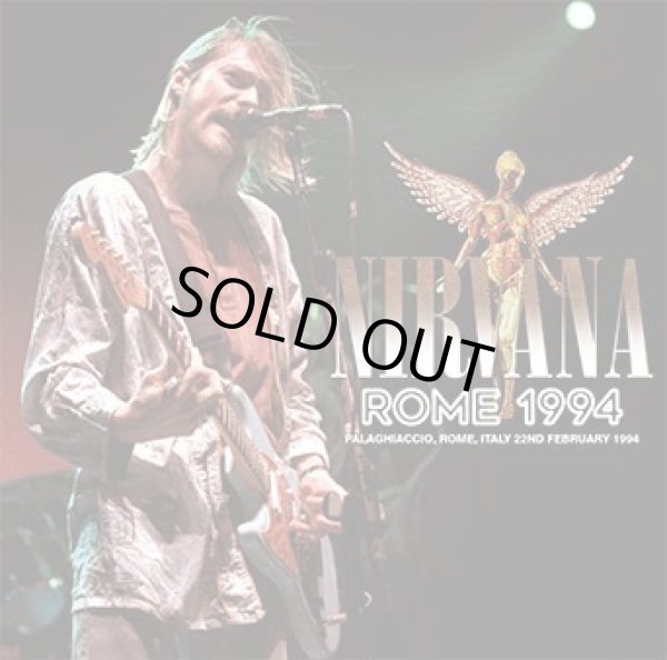 Photo1: NIRVANA - ROME 1994 CD [ZODIAC 261] ★★★STOCK ITEM / HOT SPRING SALE★★★ (1)