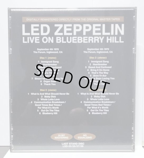 Photo2: LED ZEPPELIN – LIVE ON BLUEBERRY HILL 4CD [LAST STAND DISC]) ★★★STOCK ITEM / OUT OF PRINT ★★★ (2)