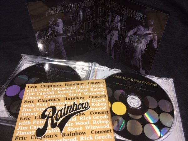 Photo7: ERIC CLAPTON - ERIC CLAPTON'S RAINBOW CONCERT 8CD TYPE B [MID VALLEY]  ★★★STOCK ITEM / OUT OF PRINT / VERY RARE★★★ (7)